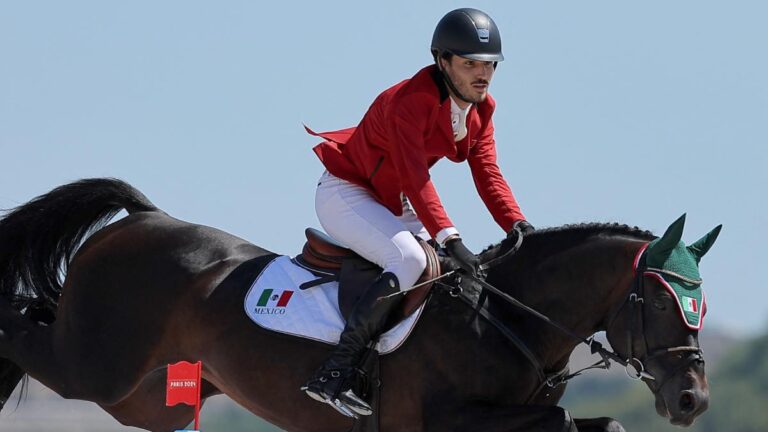 Andrés Azcárraga se despide de Paris 2024 con la frente en alto: “Contento con mi caballo y la experiencia”