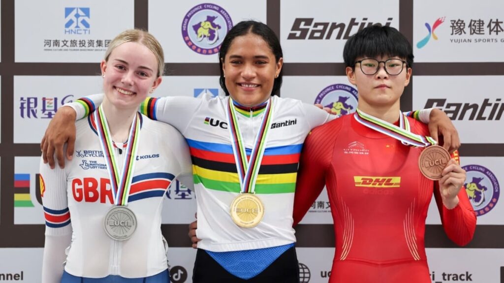 Stefany Cuadrado, campeona de velocidad juvenil | UCI.