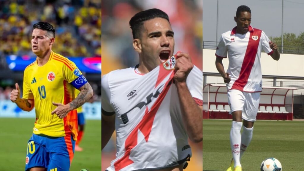 Colombianos que han jugado en el Rayo Vallecano.