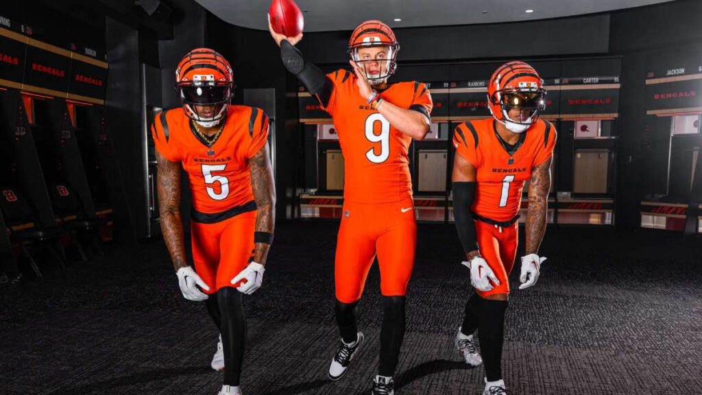 Los Bengals revelan uniforme con una combinación inédita en la historia de la franquicia