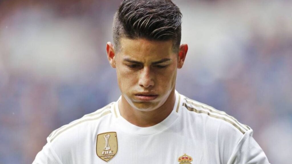 James Rodríguez jugando con el Real Madrid | Real Madrid.