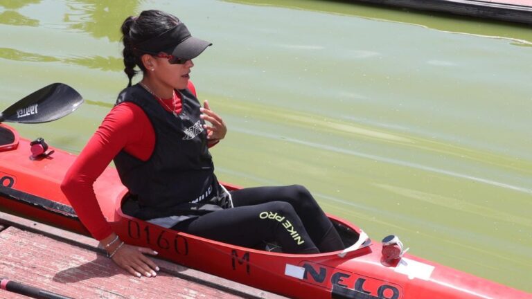 Karina Alanís y Beatriz Briones acceden a la semifinal de la prueba K1 500 metros del canotaje sprint de Paris 2024