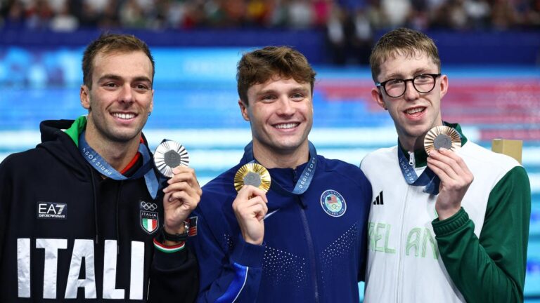 Highlights de natación en Paris 2024: Resultado de la final de los 1500m estilo libre varonil