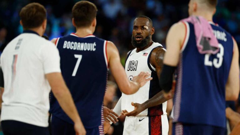 Bogdan Bogdanovic habla de su pelea llena de insultos con LeBron James en las semifinales de Paris 2024