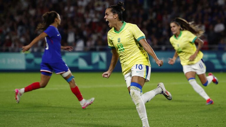 La selección de Brasil elimina a Francia y le da un juego más a Marta en Paris 2024