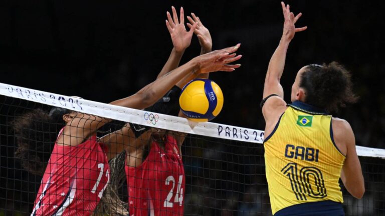 Highlights de voleibol en Paris 2024: Resultado de Brasil vs Estados Unidos en la semifinal femenil