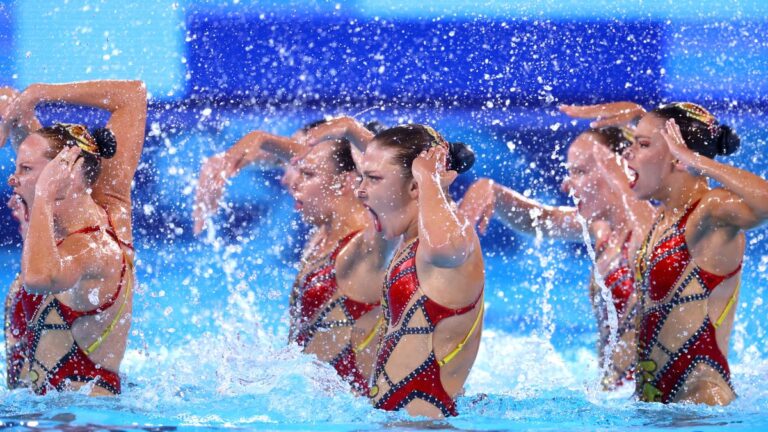 Highlights de natación artística en Paris 2024: Resultados de la rutina acrobática del equipo canadiense