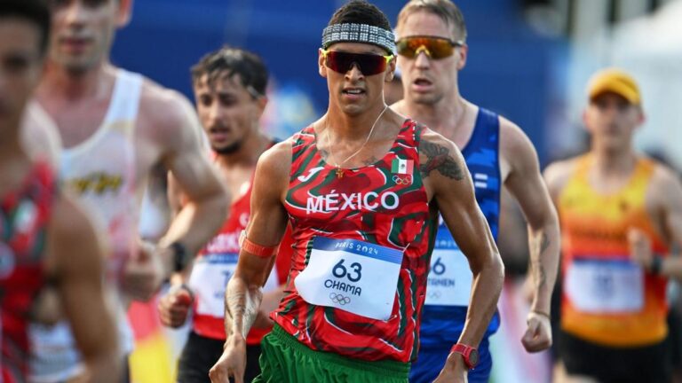 Noel Chama se despide de la marcha 20 km de Paris 2024 con récord nacional