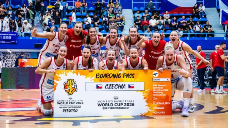 Chequia vence a Corea del Sur y gana el Preclasificatorio FIBA de la CDMX