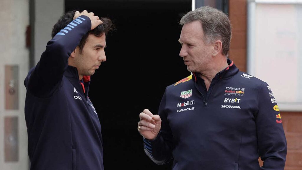 Christian Horner confía en el repunte de Checo Pérez. Reuters