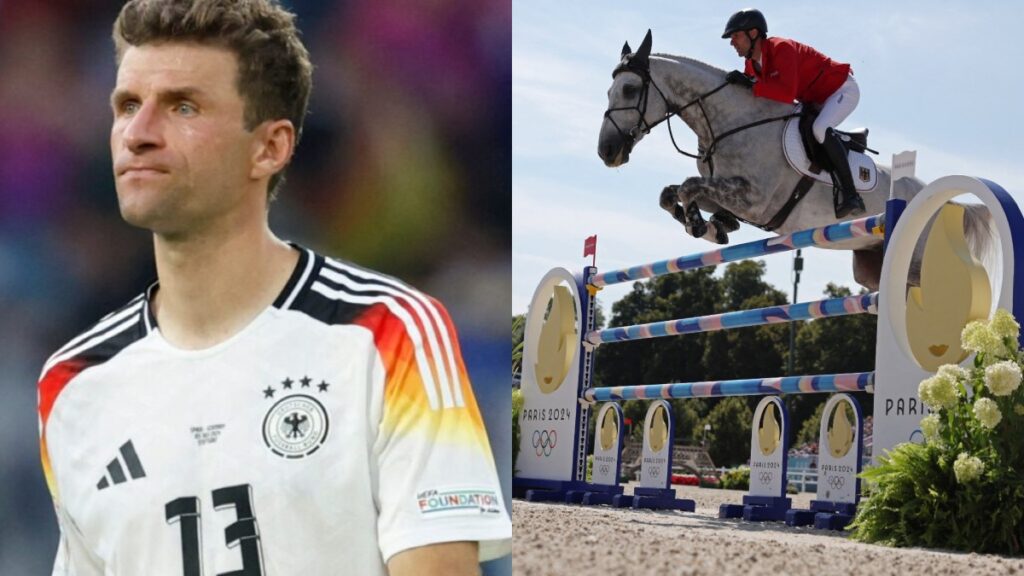 Christian Kukuk gana el oro olímpico en salto ecuestre... ¡con el caballo de Thomas Müller!