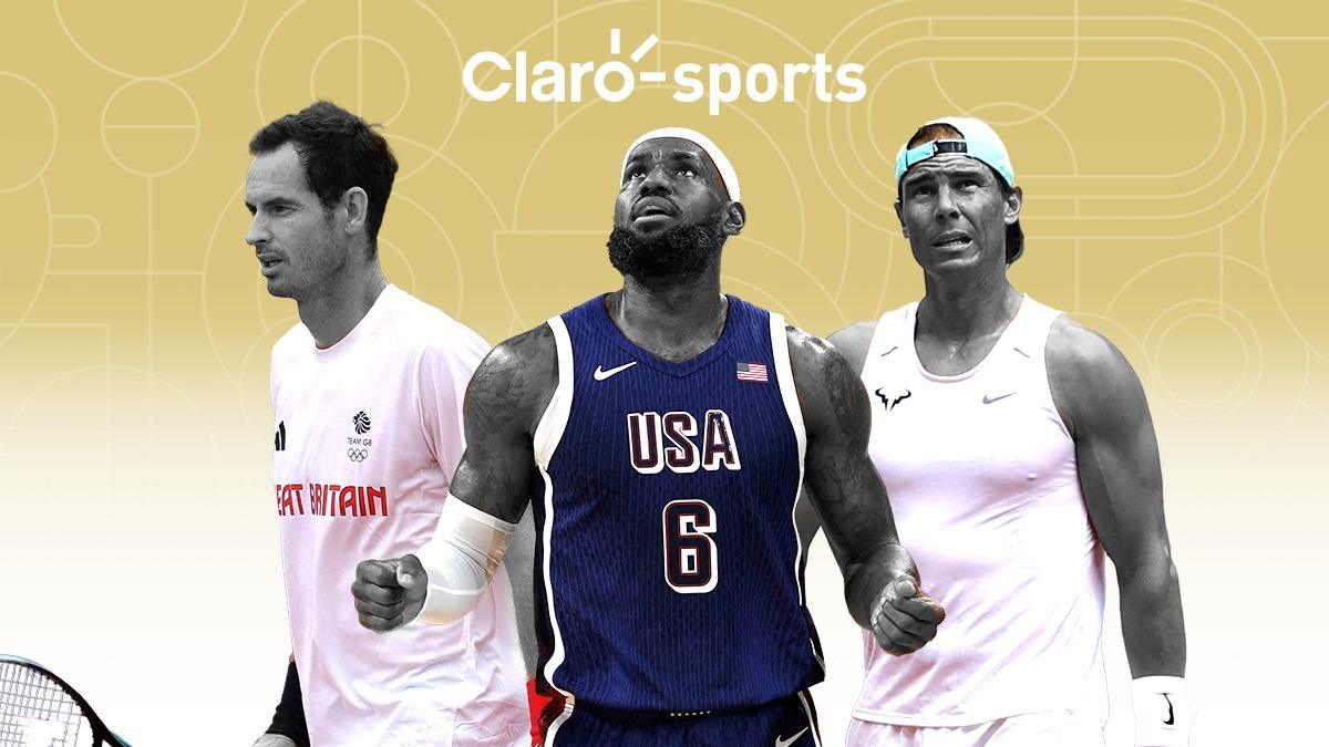 The stars who will say goodbye to the Olympic Games after Paris 2024: LeBron James, Rafa Nadal and Andy Murray