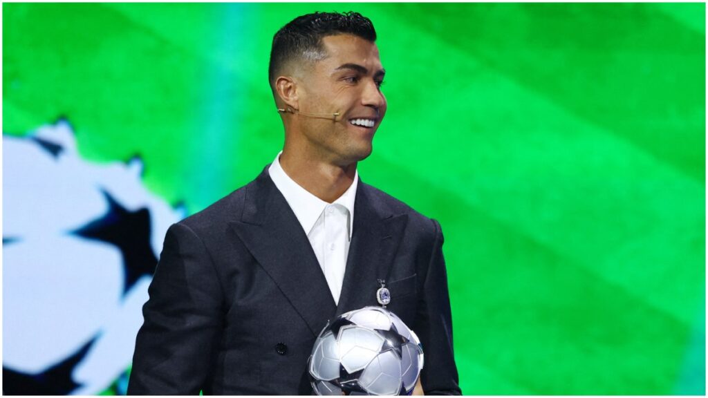 Cristiano Ronaldo recibe un homenaje de la UEFA | Reuters