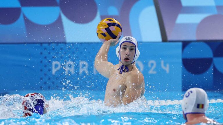 Highlights de waterpolo en Paris 2024: Resultado del Rumanía vs Croacia por el Grupo A varonil