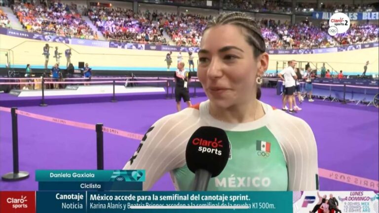 Daniela Gaxiola tras la final del keirin en Paris 2024: “Todas las corredoras podíamos subir al podio”