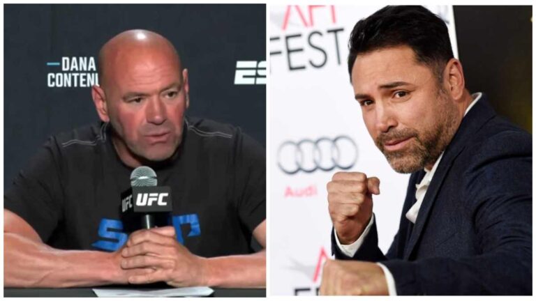 Oscar de la Hoya y su pleito con Dana White: “Cuando alguien da una bofetada a su esposa y su madre escribe un libro, no hay más que decir”