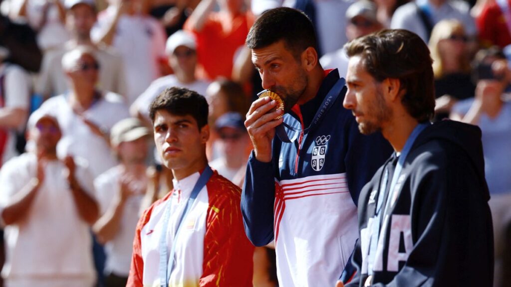 Novak Djokovic por fin conquista el oro | REUTERS/Edgar Su