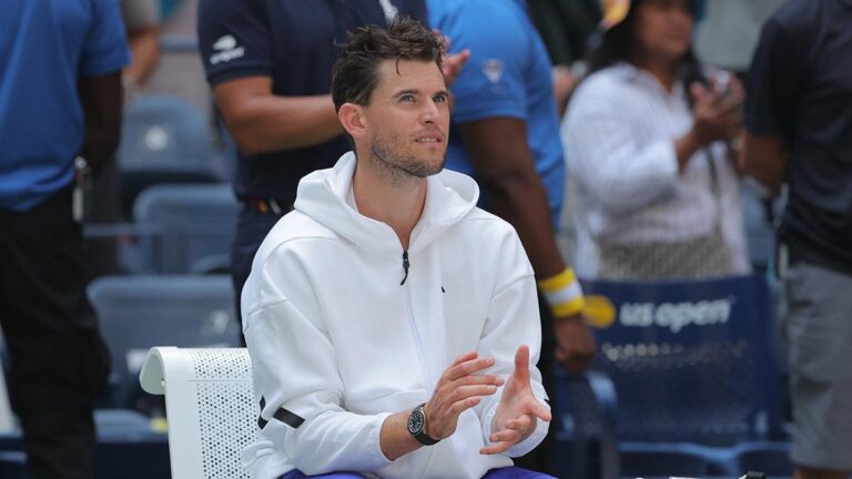 Dominic Thiem cae ante Ben Shelton y se despide de su último US Open