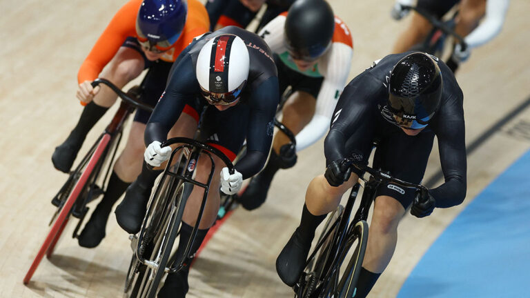 Highlights de ciclismo de pista en Paris 2024: Resultados de los cuartos de final y semifinales keirin femenil