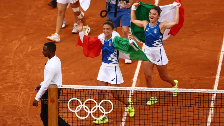 Highlights de tenis en Paris 2024: Resultado de Errani/Paolini vs Andreeva/Shnaider en la final de dobles femenil