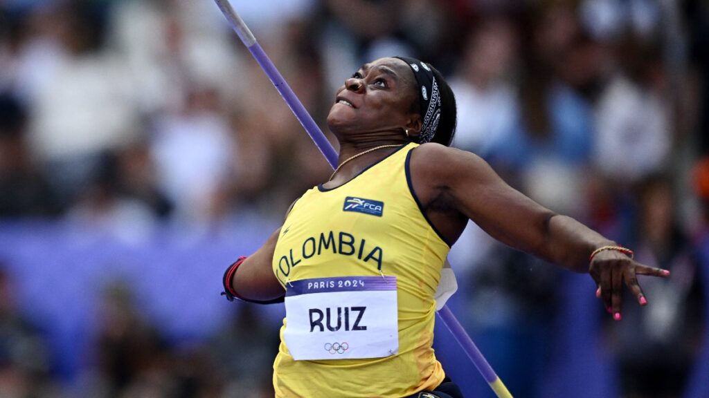 Flor Denis Ruiz, en Paris 2024. - Reuters.