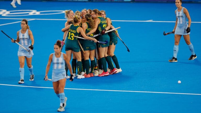 ¡A un segundo del final! Australia le empata sobre la hora a Las Leonas en Paris 2024