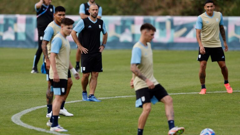 El posible once titular de Argentina sub 23 para ‘la final’ de cuartos frente a Francia en Paris 2024