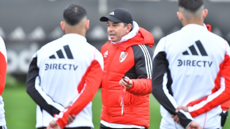 El posible primer once titular de Gallardo en River