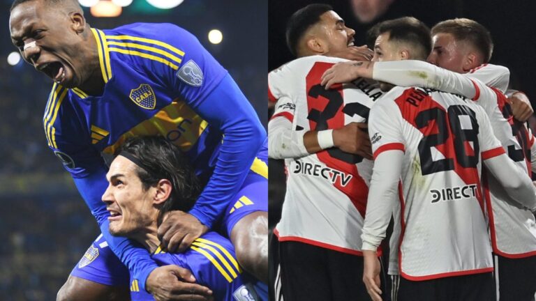 Boca y River, bien de copas, mal en la Liga: ¿qué se les viene?