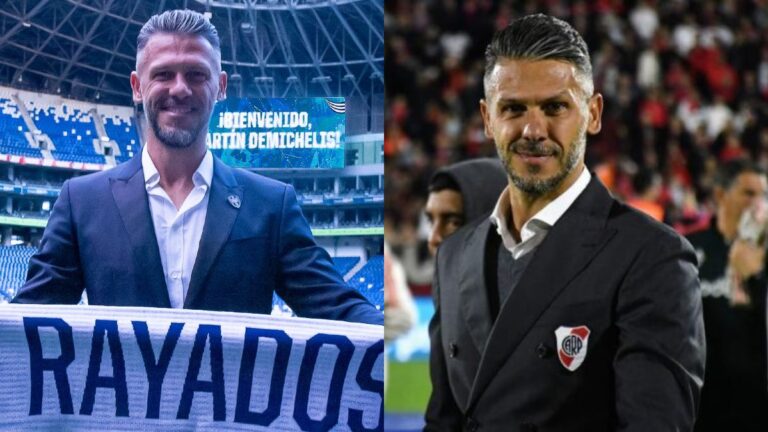 Demichelis, irónico y sarcástico contra River en su presentación como DT de Rayados