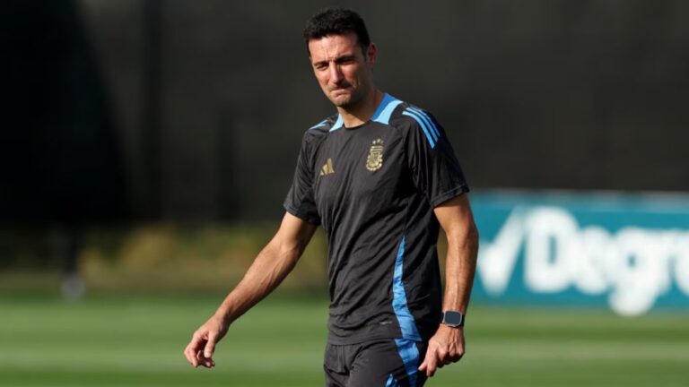 Scaloni: “Es posible que citemos a alguien del fútbol local”