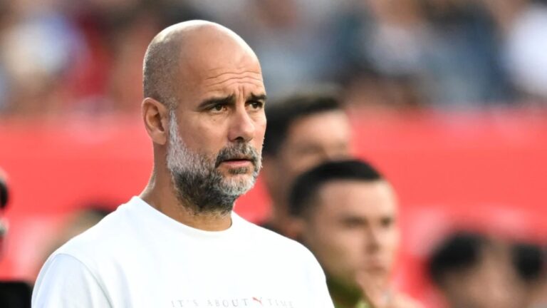 Pep, de la salida de Julián Álvarez a hablar sobre Echeverri: ¿Se va de River?