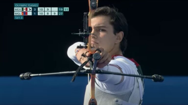 ¡Con la puntería fina! Matías Grande avanza a dieciseisavos de final en el tiro con arco individual varonil