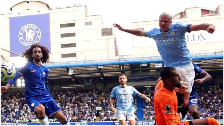 Erling Haaland le tira un palo Cucurella, en medio de su rivalidad: “La temporada pasada me pidió mi camiseta”