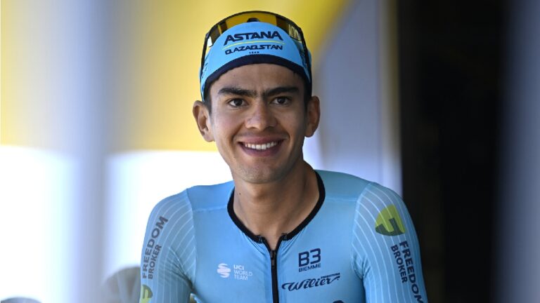 Harold Tejada celebrará su renovación liderando al Astana en La Vuelta a España 2024