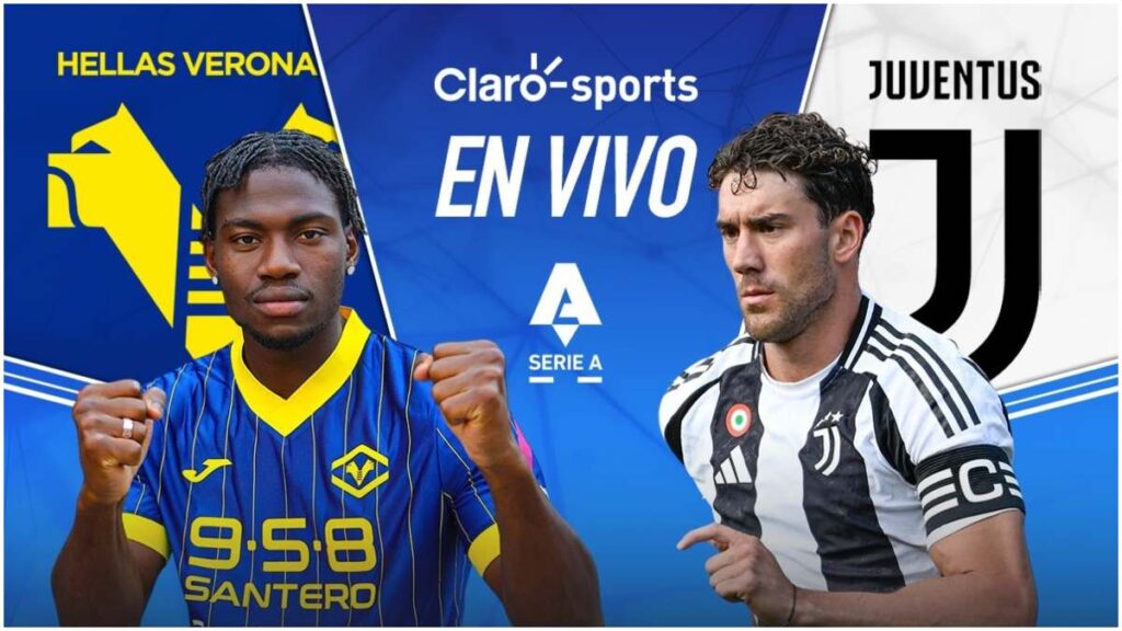 Hellas Verona vs Juventus, en vivo por Claro Sports 