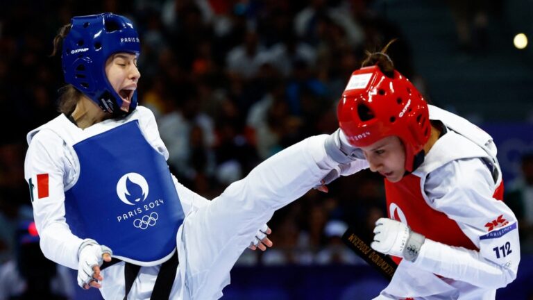 Highlights de Daniela Souza en taekwondo Paris 2024: Resultados de los octavos de final -49kg femenil