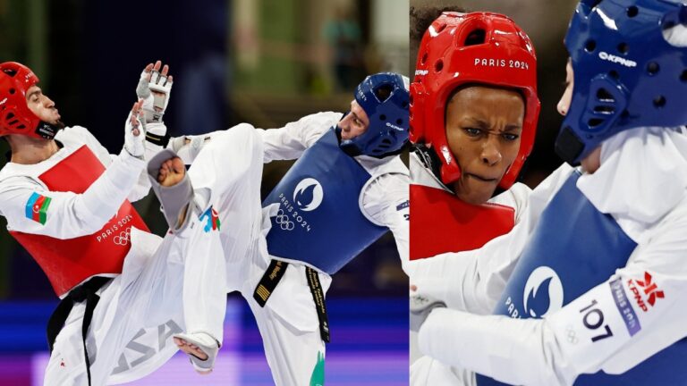 Highlights de taekwondo en Paris 2024: Resultados de octavos de final -49kg femenil y -58 kg varonil