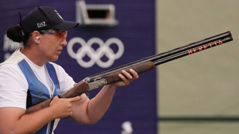 Highlights de tiro deportivo en Paris 2024: Resultado de clasificación de skeet femenil, día 2