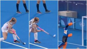 ¡A lo Panenka! Así fue el penalti de Vanessa Blockmans de Bélgica en el hockey sobre pasto