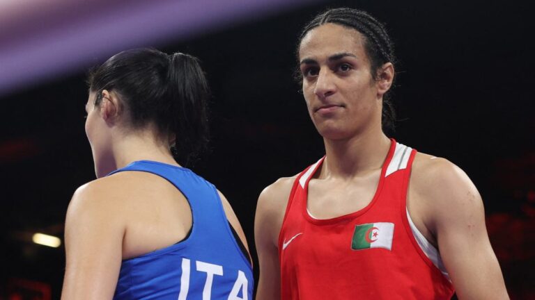 Imane Khelif avanza a los cuartos de final en los 66kg femenil de Paris 2024