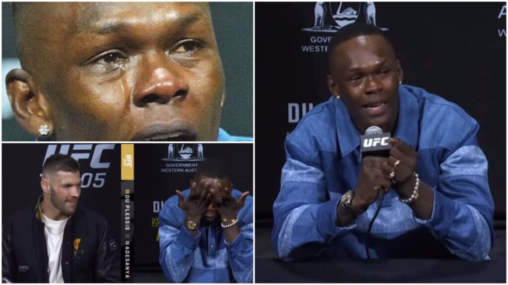 Israel Adesanya rompe en llanto previo a UFC 305 | Captura de Pantalla