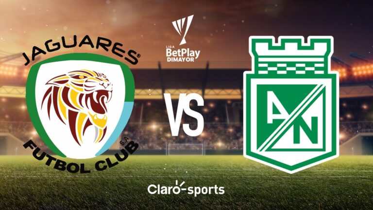 Jaguares vs Atlético Nacional en vivo Liga BetPlay 2024 II: Resultado y goles de la jornada 8, en directo online