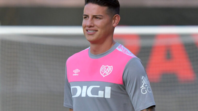 Técnico del Rayo Vallecano revela el plan a seguir para la puesta a punto de James Rodríguez