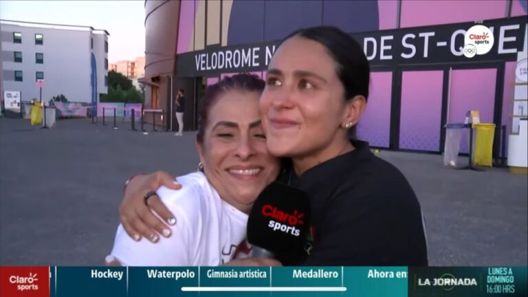 Jessica Salazar rompe en llanto tras escuchar las emotivas palabras de su madre en Paris 2024