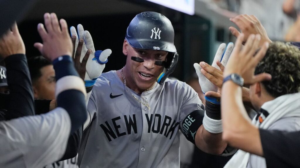 Aaron Judge se vuela la barda sobre los Tigers | AP Foto/Carlos Osorio