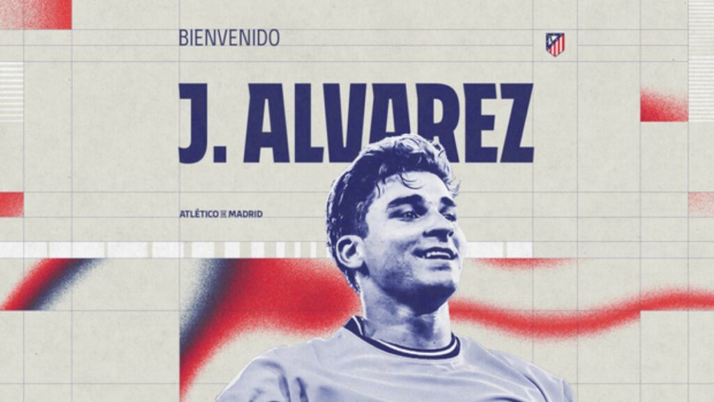 Julián Álvarez es nuevo jugador del Atlético de Madrid | @Atleti