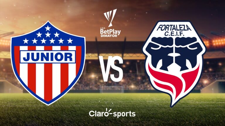 Junior vs Fortaleza en vivo la Liga BetPlay Dimayor 2024-II: resumen, goles y resultado final de la fecha 6, en directo online