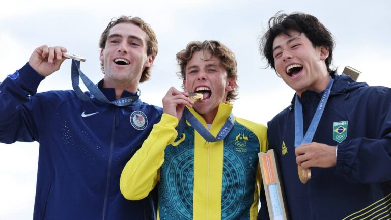 Keegan Palmer se convierte en bicampeón olímpico en skate park