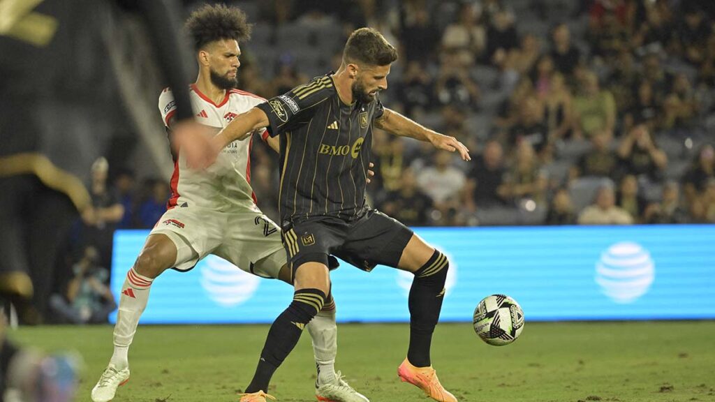 El LAFC debuta al jugador francés Olivier Giroud